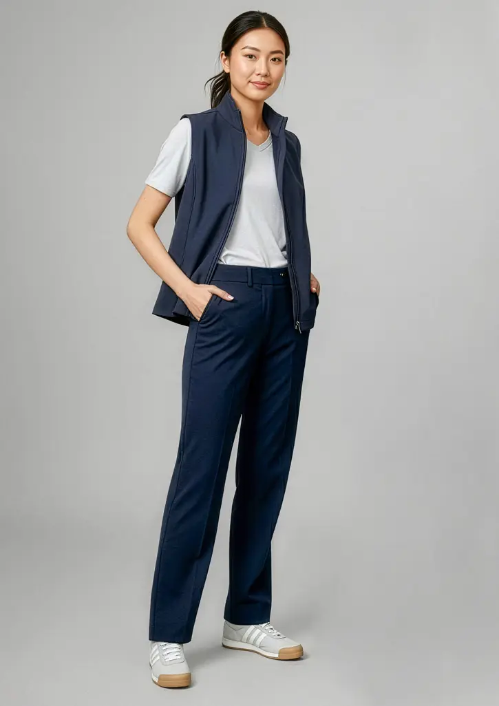 Biz Collection Detroit Womens Pant in Navy