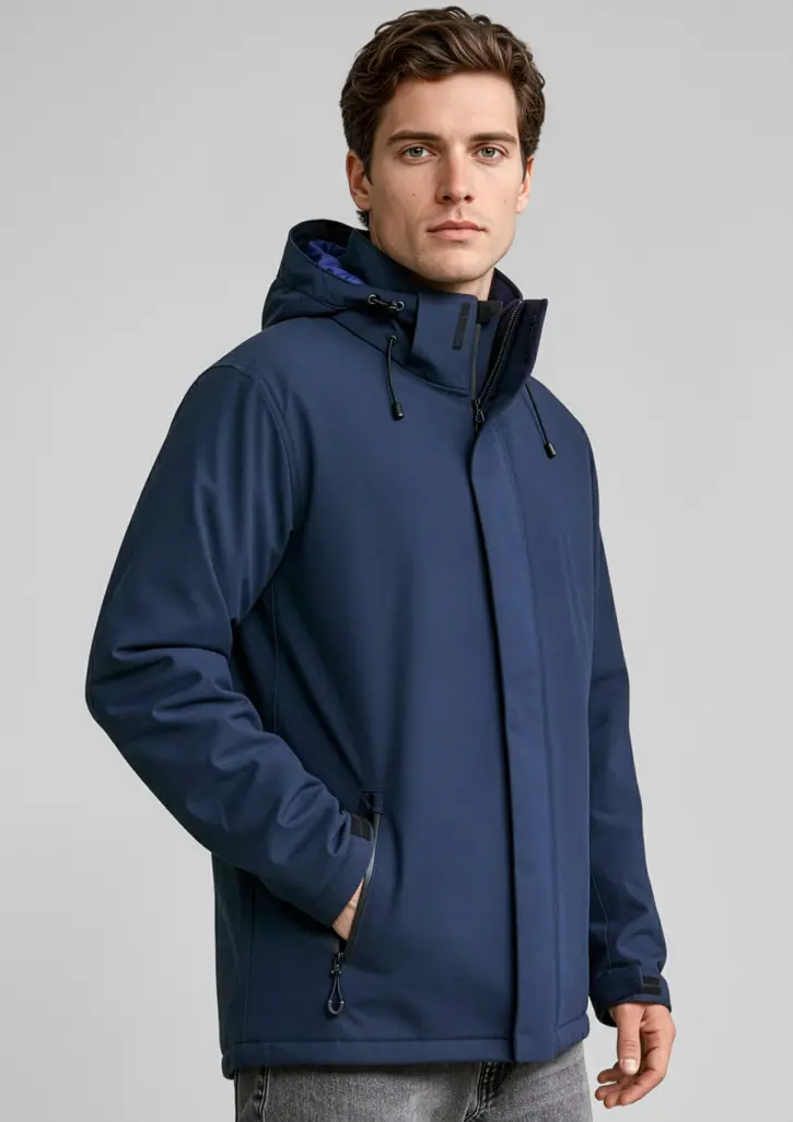 Biz Collection Eclipse Mens Jacket in Navy
