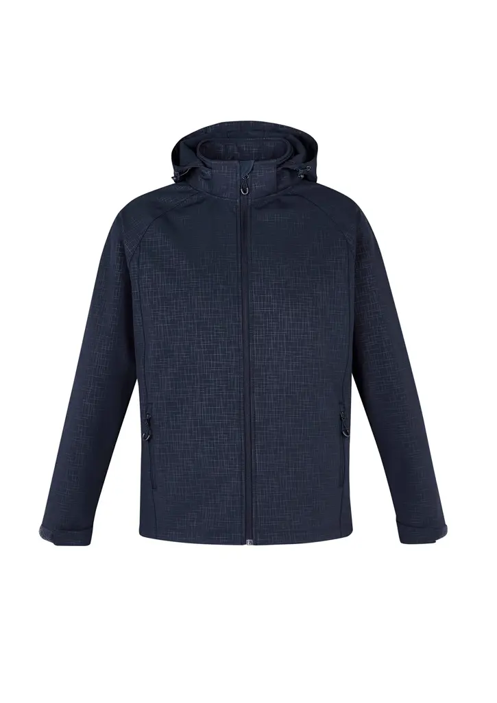 Biz Collection Geo Mens Jacket in Navy