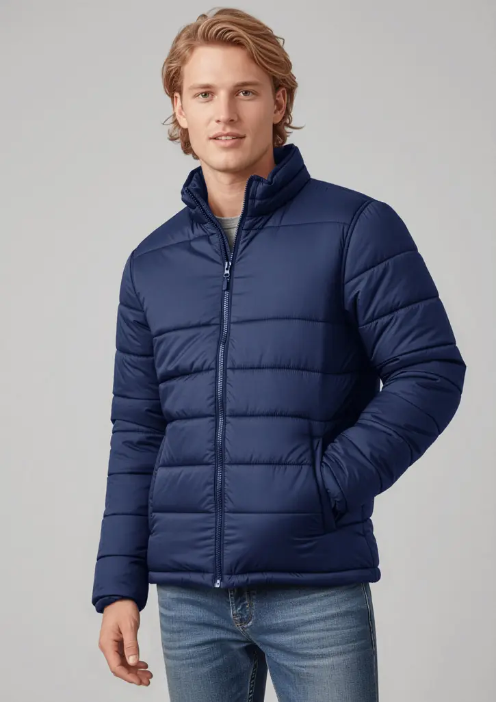Biz Collection Alpine Mens Jacket in Navy