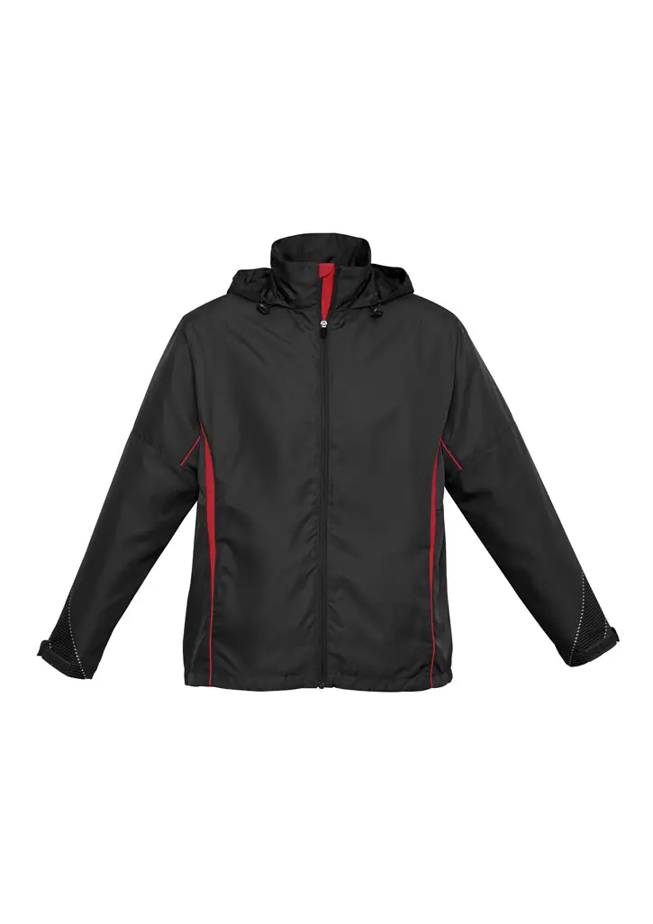 Biz Collection Razor Kids Jacket in Black/Red