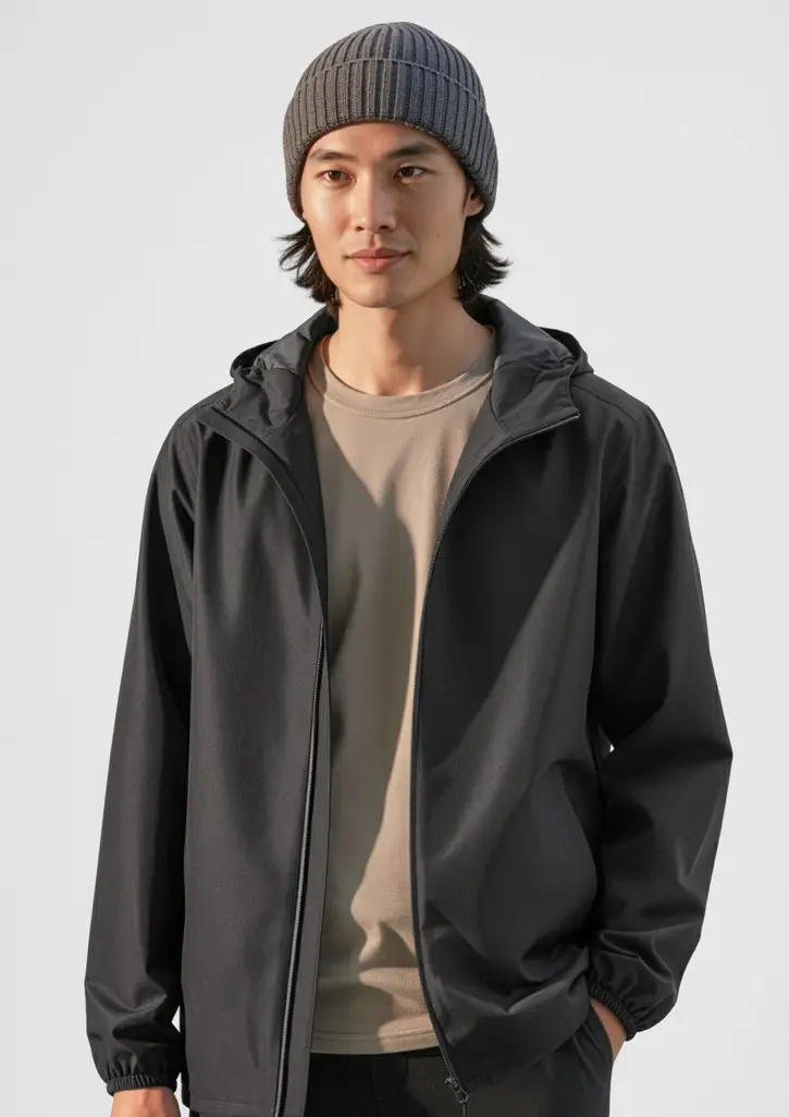 Biz Collection Tempest Mens Jacket in Black
