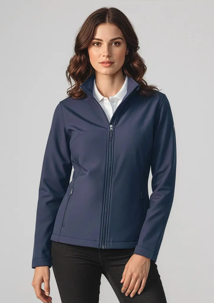 Biz Collection Apex Womens Jacket in Navy