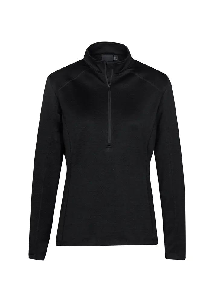 Biz Collection Monterey Womens Top in Black Solid