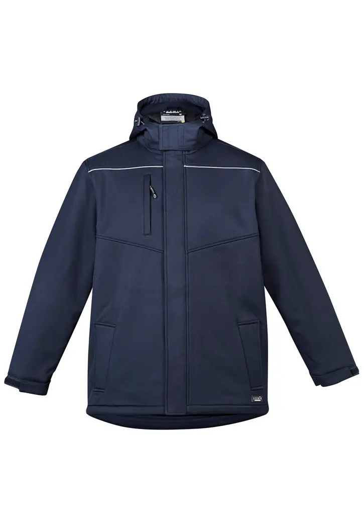 Syzmik Unisex Antarctic Softshell Jacket in Navy