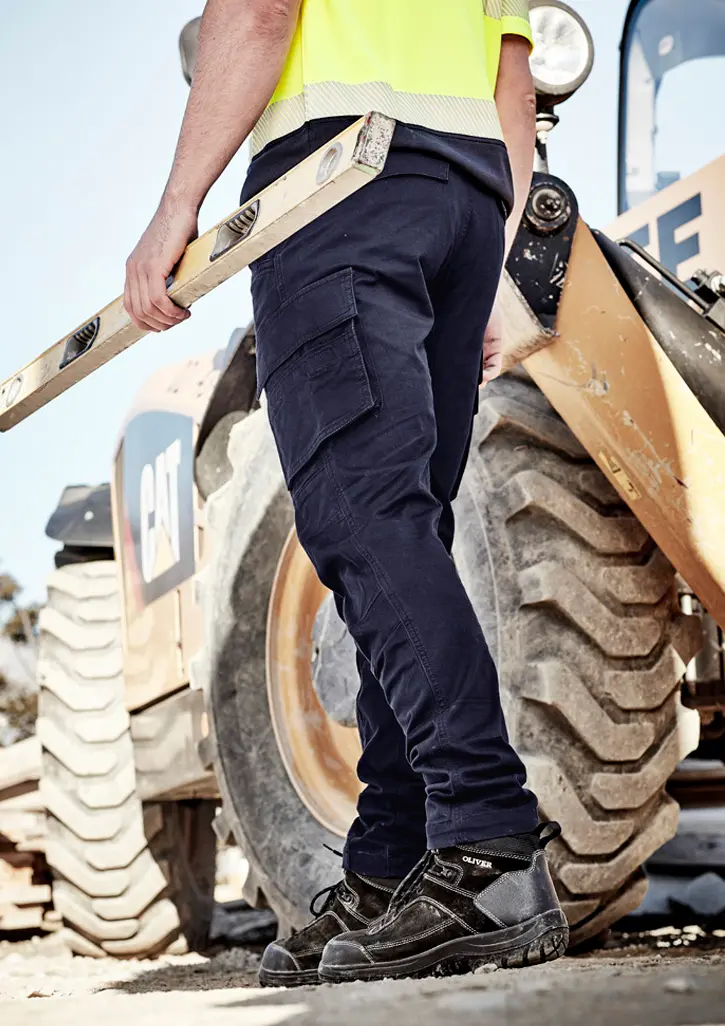 Syzmik Mens Streetworx Curved Cargo Pant in Navy