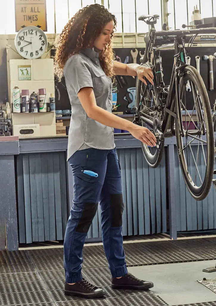 Syzmik Womens Streetworx Tough Pant in Navy