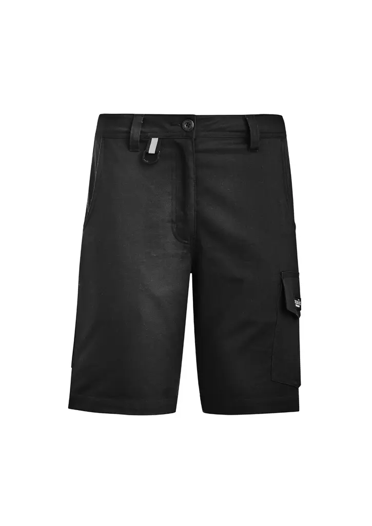 Syzmik Womens Rugged Cooling Vented Short in Black