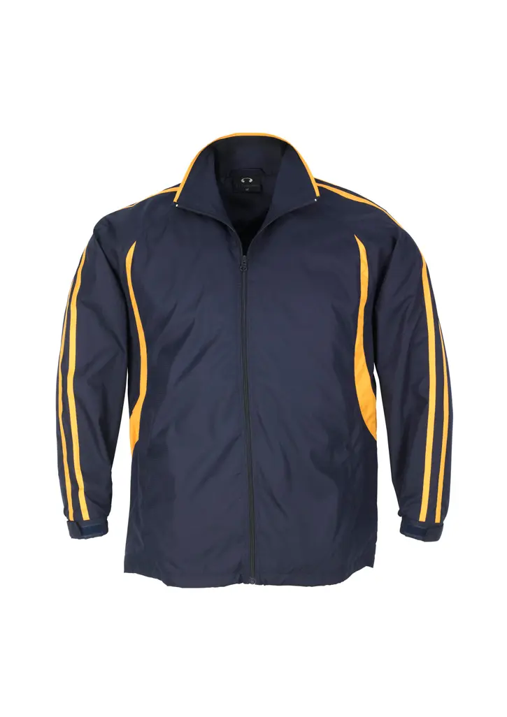 Biz Collection Flash Kids Jacket in Navy/Gold