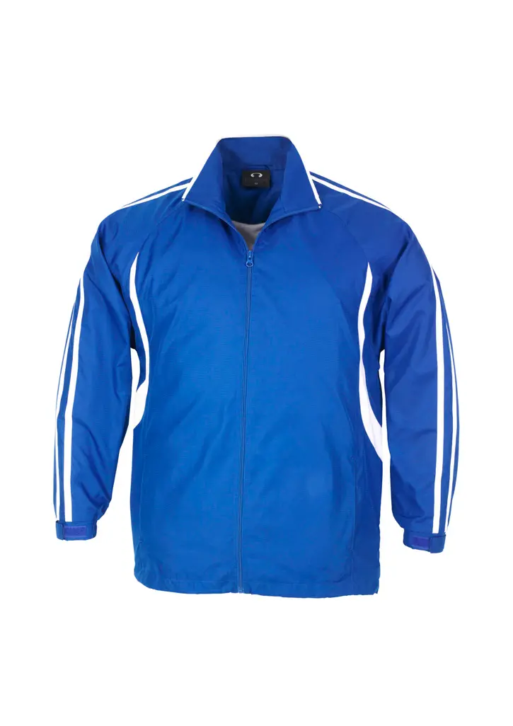 Biz Collection Flash Unisex Jacket in Royal/White