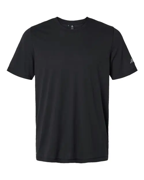 Adidas Men's Blended T-Shirt in Black