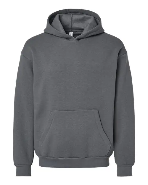 American Apparel Unisex ReFlex Fleece Hoodie Sweatshirt in Asphalt