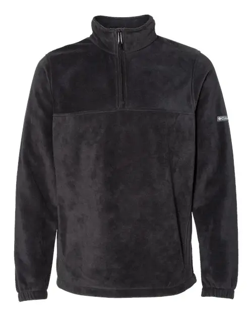Columbia Men's Steens Mountain Fleece Half-Zip Pullover in Black