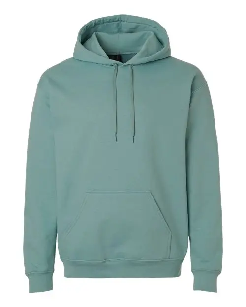 Gildan Unisex Softstyle Midweight Hooded Sweatshirt in Aquatic
