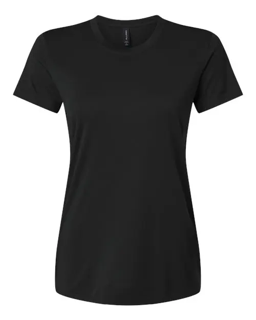 AllPro Women's Pro-Lock Performance T-Shirt in Black