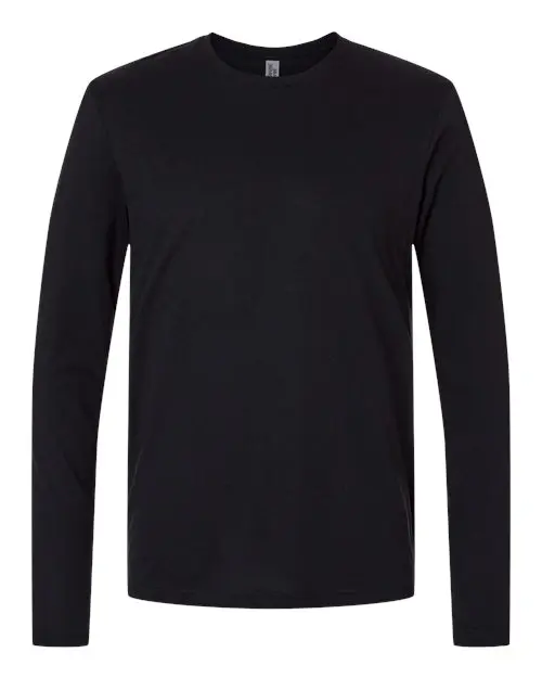 Next Level Unisex Triblend Long Sleeve T-Shirt in Black