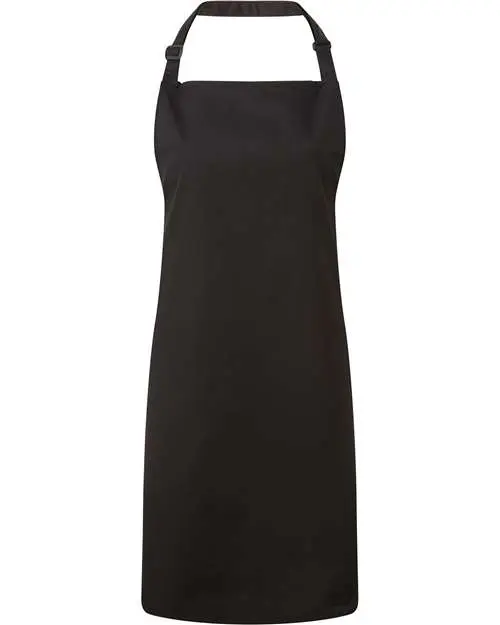 Artisan Collection by Reprime Recycled Bib Apron in Black