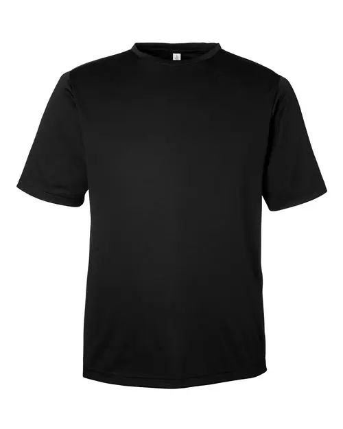 Team 365 Men's Zone Performance Mesh T-Shirt in Black