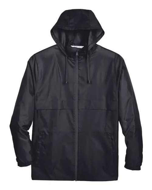 Team 365 Unisex Zone Protect Lightweight Jacket in Black