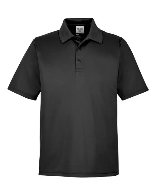 Team 365 Men's Zone Performance Polo in Black