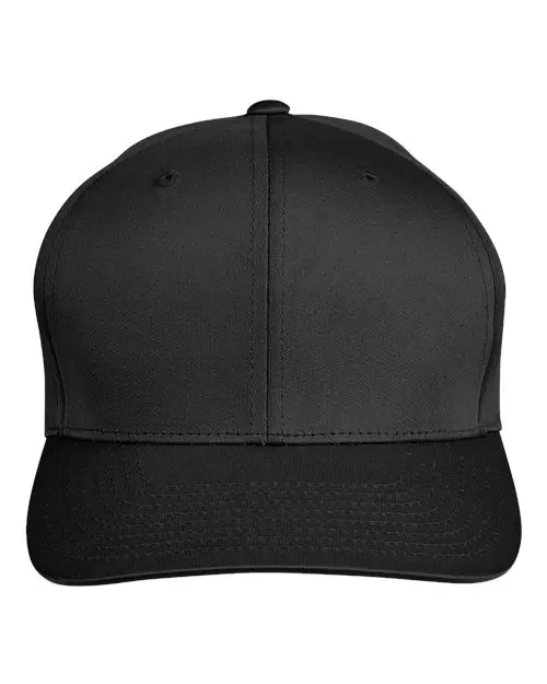 Team 365 Zone Performance Cap by Yupoong in Black