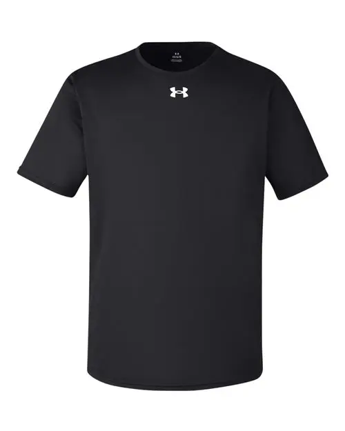 Under Armour Men's Team Tech T-Shirt in Black/ White