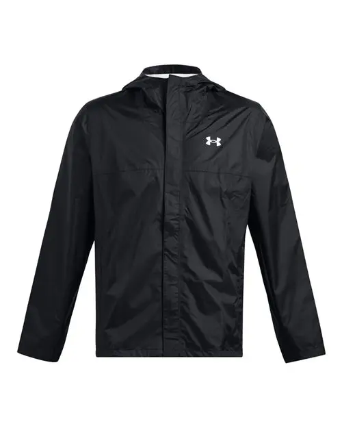 Under Armour Men's Stormproof Cloudstrike 2.0 Jacket in Black/ White