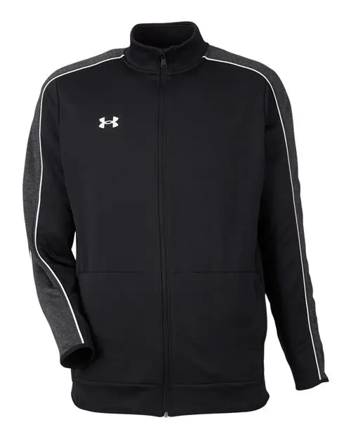 Under Armour Men's Command Full-Zip 2.0 Jacket in Black/ White