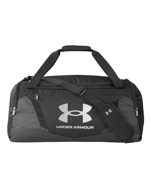 Under Armour Undeniable 5.0 SM Duffel Bag in Black/ M Silver