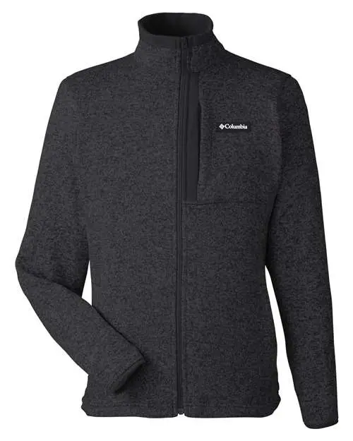 Columbia Men's Sweater Weather Full-Zip Jacket in Black Heather