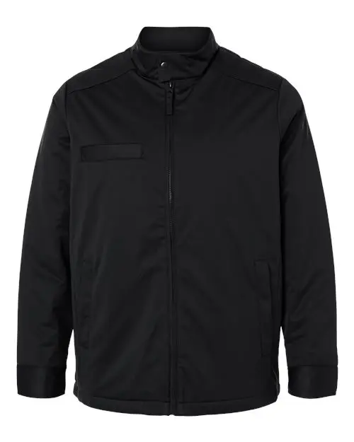 Harriton Men's Guardian Insulated Utility Jacket in Black
