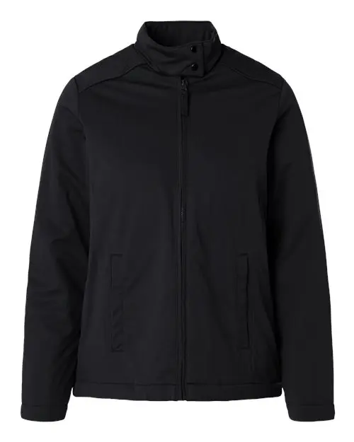 Harriton Women's Guardian Insulated Utility Jacket in Black