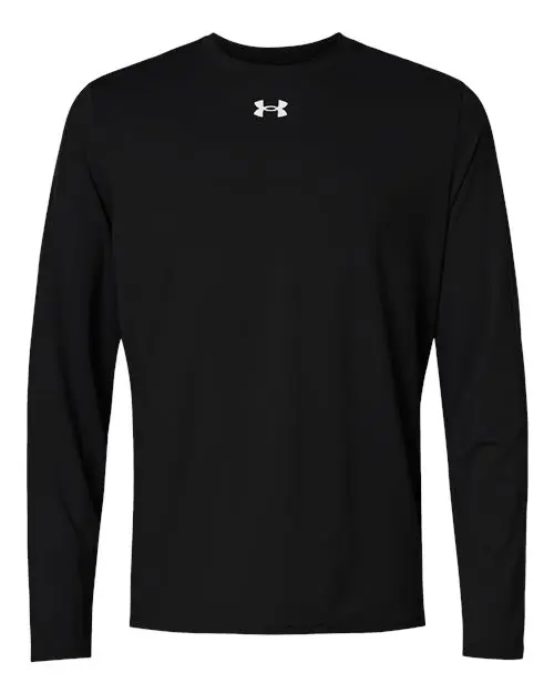 Under Armour Men's Team Vanish Long Sleeve T-Shirt in Black/ White