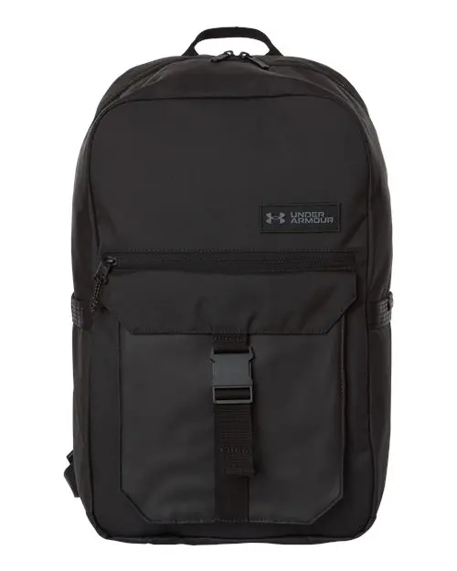 Under Armour Triumph Campus Backpack in Black/ White