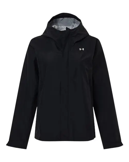 Under Armour Women's Cloudstrike Jacket in Black/ White