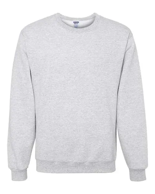 Jerzees Unisex NuBlend Crewneck Sweatshirt in Black