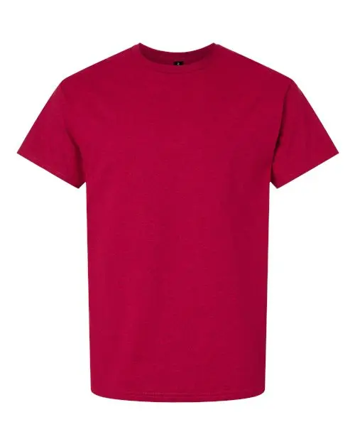Gildan Unisex Ultra Cotton T-Shirt in Antique Cherry Red