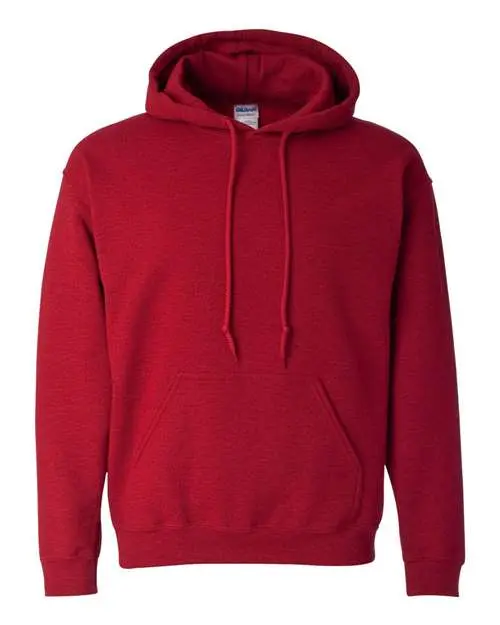 Gildan Unisex Heavy Blend Hooded Sweatshirt in Black