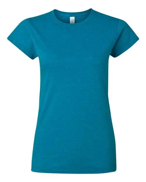 Gildan Women's Softstyle T-Shirt in Antique Sapphire