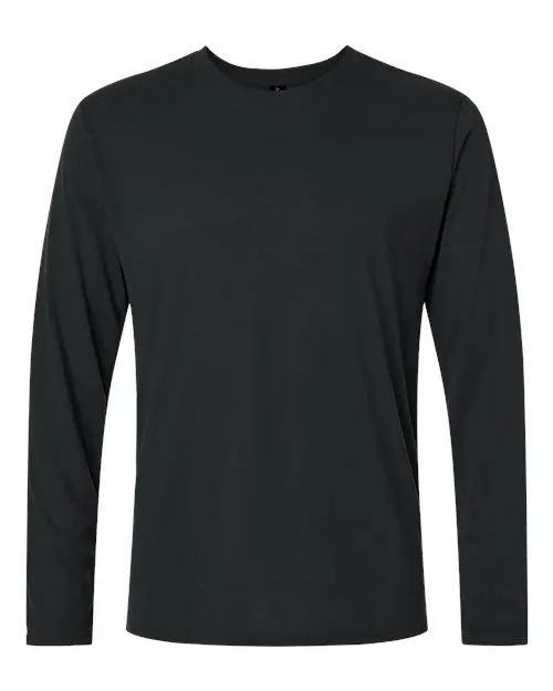 Gildan Unisex Performance Long Sleeve T-Shirt in Black