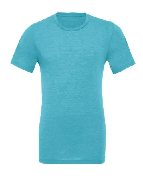 Bella + Canvas Triblend Tee in Aqua Triblend