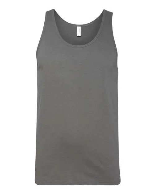 Bella + Canvas Jersey Tank in Asphalt