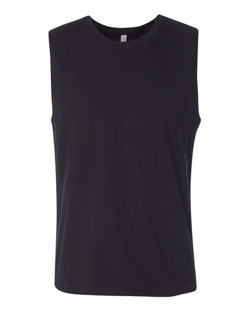 Bella + Canvas Jersey Muscle Tank in Black