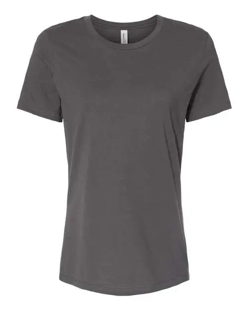 Bella + Canvas Women’s Relaxed Jersey Tee in White