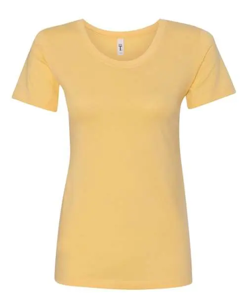 Next Level Women's Ideal T-Shirt in Banana Cream