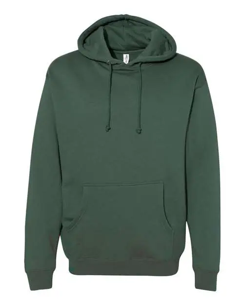 Independent Trading Co. Unisex Heavyweight Hooded Sweatshirt in Black