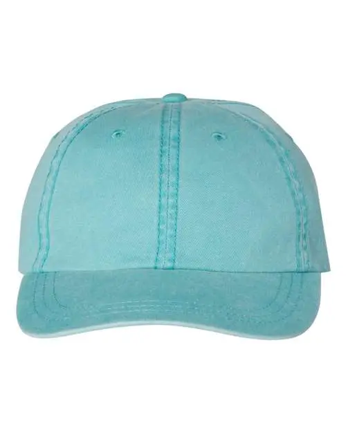 Valucap Pigment-Dyed Cap in Aqua