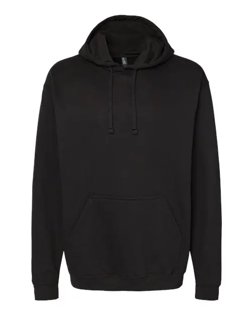 M&O Unisex Pullover Hoodie in Black