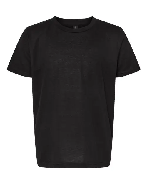 M&O Youth Deluxe Blend T-Shirt in Black