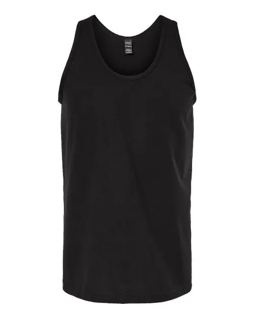 M&O Tank Top in Fine Black